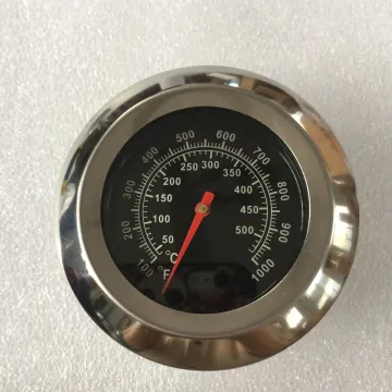 High Quality Stainless Steel Cooking Oven smoker Thermometer portable bbq grill charcoal thermometer