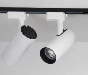 European Standard Track Lamp: LED Spotlight with Open-Fitting Design - Available in 30W, 20W, and 10W - Energy-Saving Guide Lamp