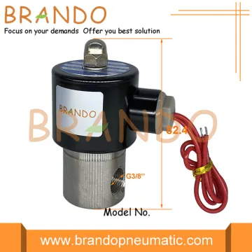 Uni-D Type SUS-10 3/8'' Stainless Steel Solenoid Valve