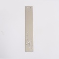 Wholesale Cheap Custom Laser Metal Bookmark with Logo