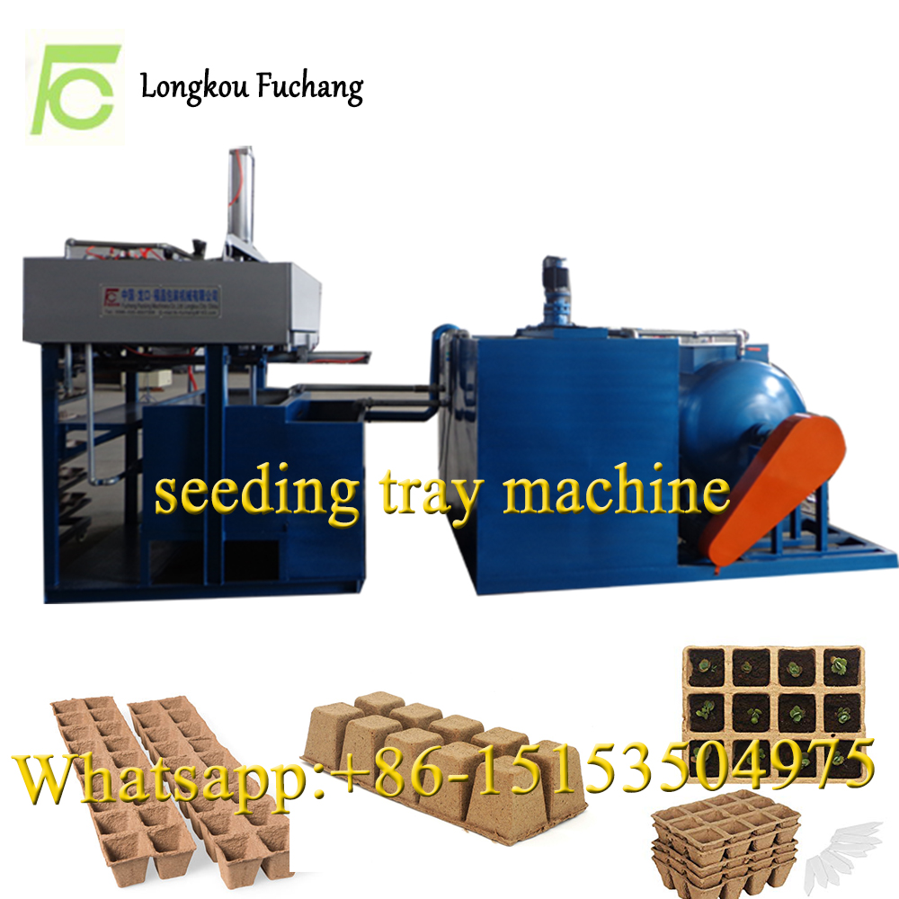 Waste Paper Molding Flower Cup And Peat Pot Making Machinery, High ...