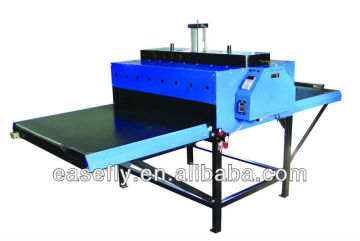 Large format hot press machine, printing machinery