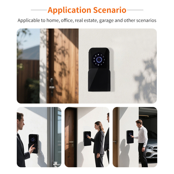 Умный электронный наружный цифровой сейф для ключей