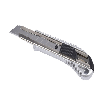 DR-2211015 School Supplies: High-Quality Hand Cutter Tools - Aluminum Snap-Off Knife & Utility Cutter