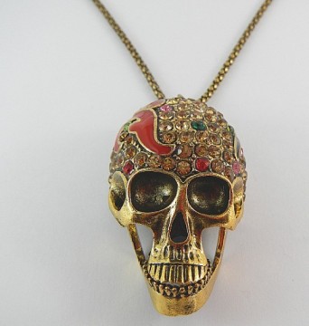 fashion alloy necklaces stick diamond