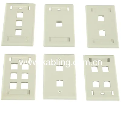 120 Type Faceplate 