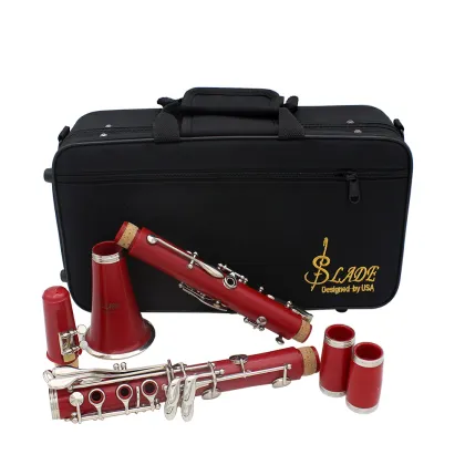 SLADE 17 Key Clarinet Falling Tune B Soprano Nickel Plating Musical Instruments Professional Woodwind Instruments
