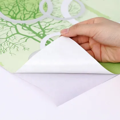 Green Flower PVC Wallpaper Stickers 45x200cm - Wallpapers and Wall Coatings