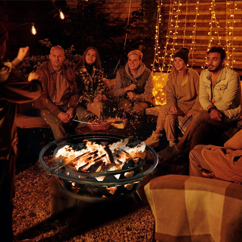 Round Metal Fire Pit