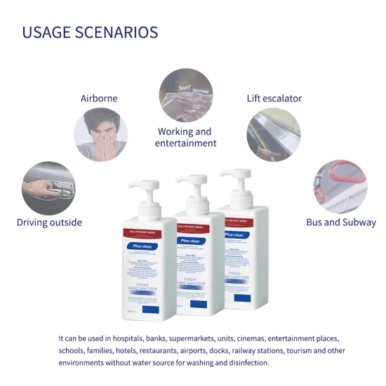 Antibacterial Water Free Gel Hand Sanitizer