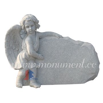 Carved Granite Angel Stone Memorial