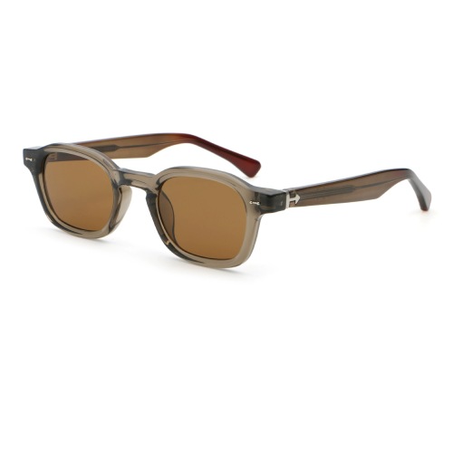 Wholesale Rectangular PC CP Sunglasses with PC Lenses ME2173