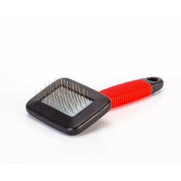 Percell Small T-Shape Stainless Steel Slicker Brush