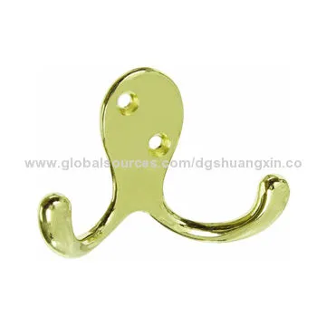 China Custom Stanley Hardware Basic Double Robe Hooks in Oil Rubbed Bronze