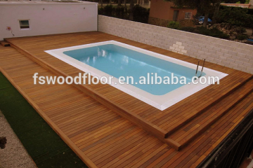 waterproof swimming pool wood decking flooring