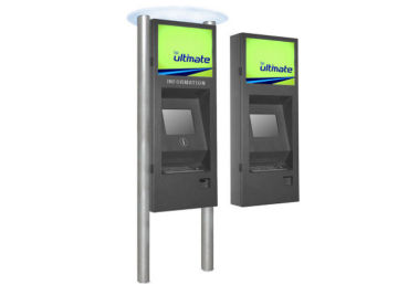 Information Access Self Service Anti - Corrosion Bill Payment Outdoor Touch Screen Kiosk