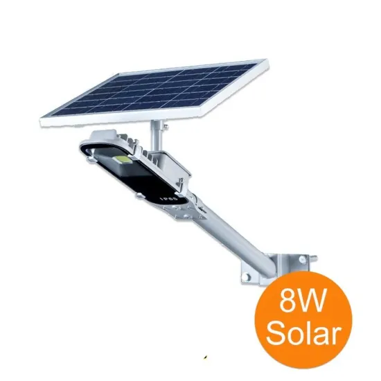Customized Outdoor 8W Integrated Led Solar Street Lighting