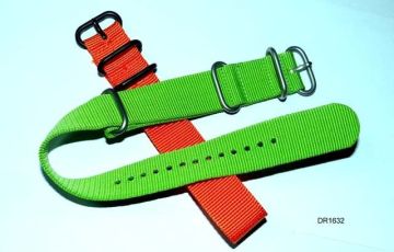 Custom Watch Strap, Colored Nylon Watch Straps Bands 18mm, 20mm, 22mm, 24mm Watchband