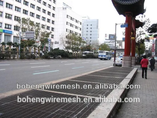 HD galvanized steel grating trench cover