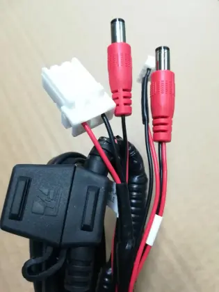 Electrical wiring parts with fuse holder