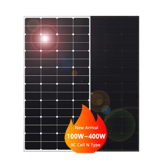 Efficiency 24% Monocrystalline BC Solar Panel - 120W to 300W Rigid Solar Panels for Roof and Balcony