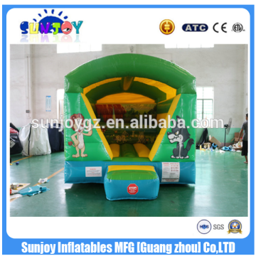 2017 Sunjoy Crazy Sale Jungle Jump Bouncer House for Rental & Sale