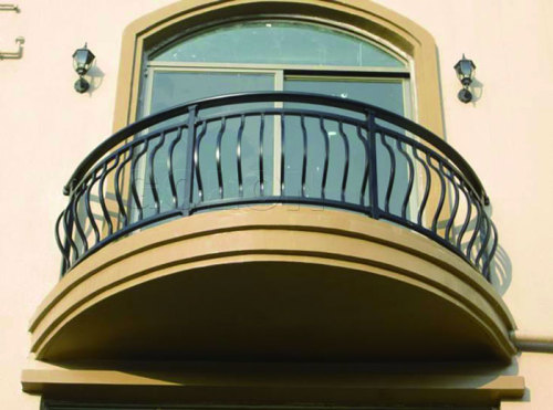 Bent Steel Balcony Railing Designs, High Quality Bent Steel Balcony ...
