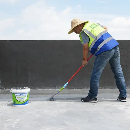 JS Polymer Cement Waterproof Coating for Roofs