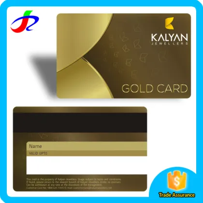 Plastic pvc barcode membership cards