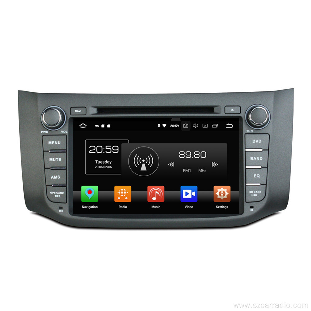 car radio with navigation for SYLPHY B17 Sentra