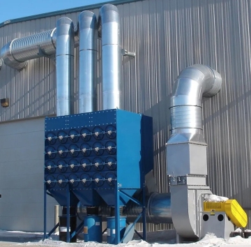 Outdoor AR-FH flat bag dust collector