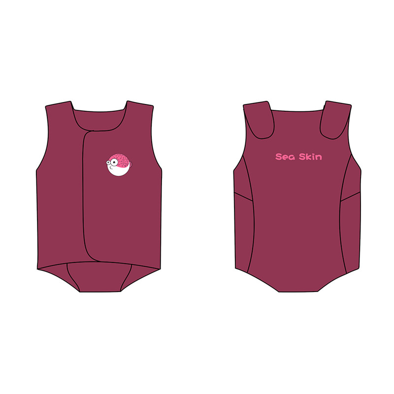 Seaskin baby swimming wetsuit soft rash guard