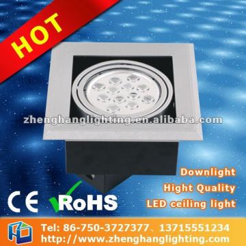 High power dimmable 12W led downlight