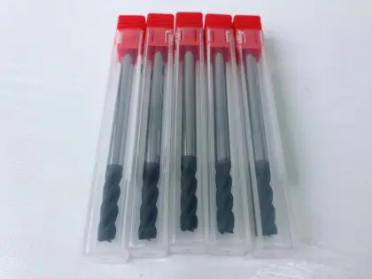 Carbide End mill cutting tools for graphite machining