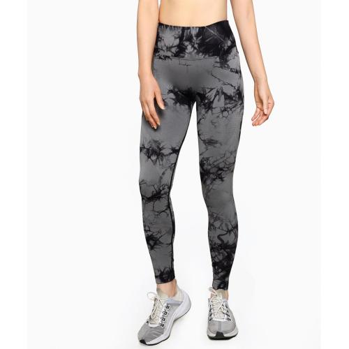 Yoga Leggings Set Tie-dyed Seamless Yoga Legggings Factory