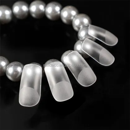 Nadeco Full Buffed Square Press-on Artificial Fingernails