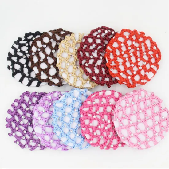 Wholesale cheap ballet dance hair bun net, hair net for bun