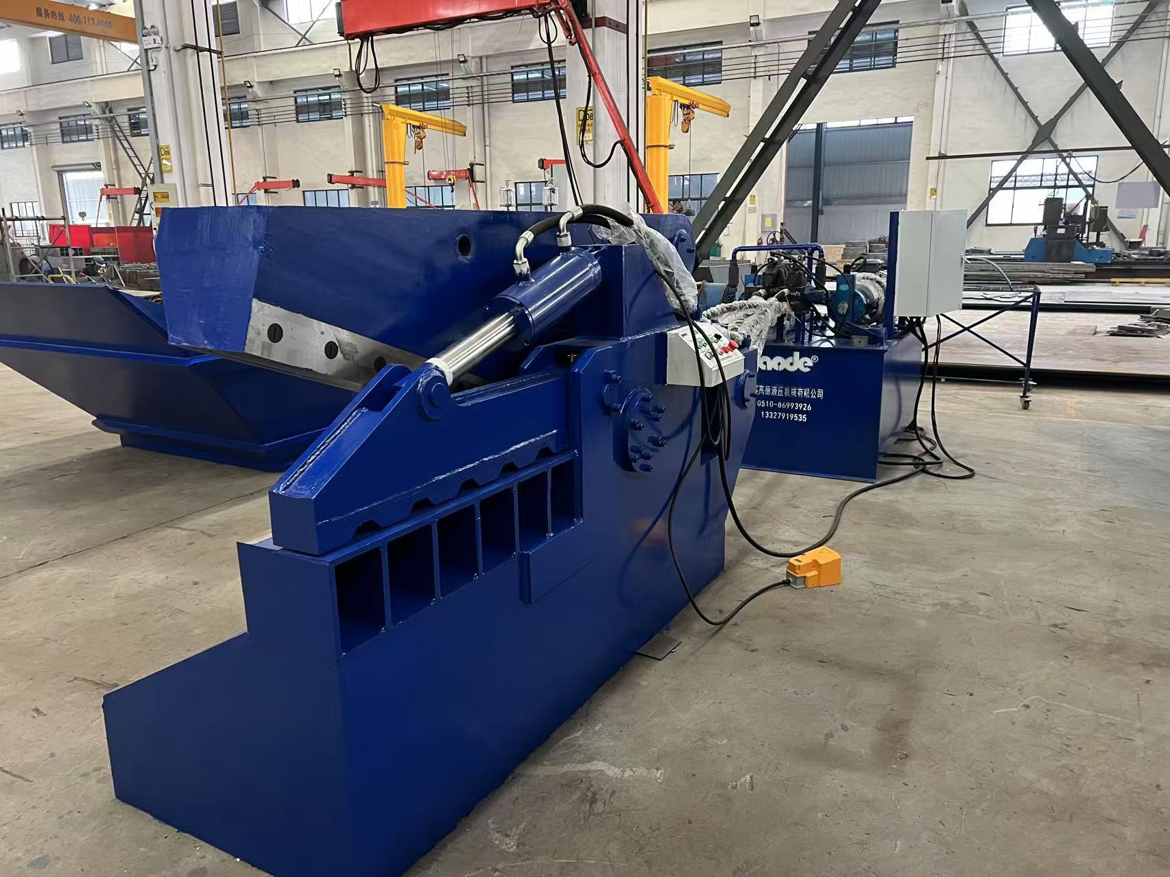 Hydraulic Metal Sheet Scrap Iron Metal Alligator Shear