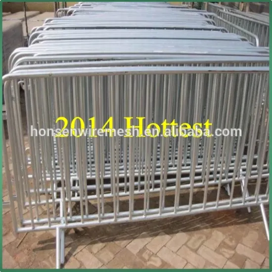20years' Factory Hot Sale Used Galvanized Crowd Control barrier