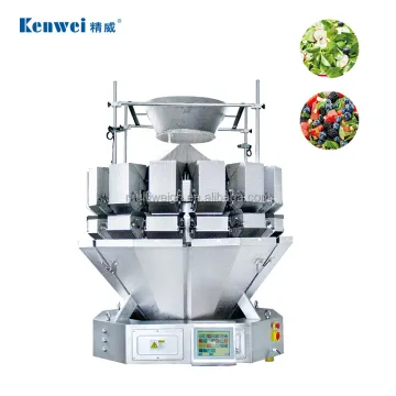 Automatic Multihead Weigher and Packaging Machine for Tomatoes, Potatoes, and Onions with 5L Hopper