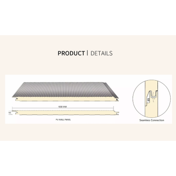 Panel Dinding Sandwic Bahan Penebat Pu