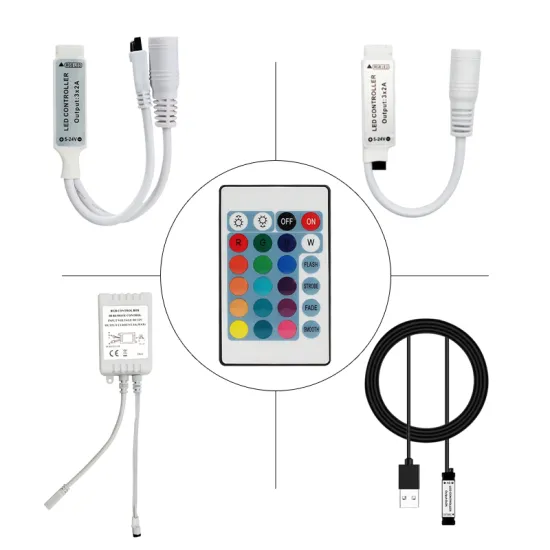 2.4G RF WIFI Control RGB Remote for WiFi Pixel LED Controller RGBW IR 24Key