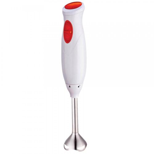 Powerful red hand stick blender