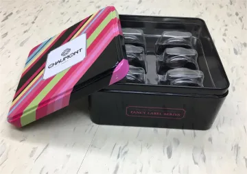 New tin metal containers  for sale