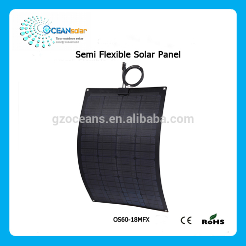 Special price waterproof semi flexible panel 60W