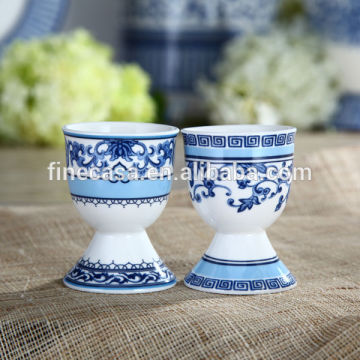 Elegant Fine New Bone China Egg Holder set of Blue in China