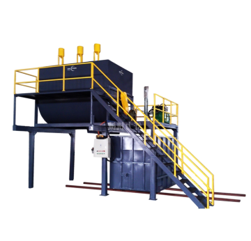 Foam recycling machine with CNC