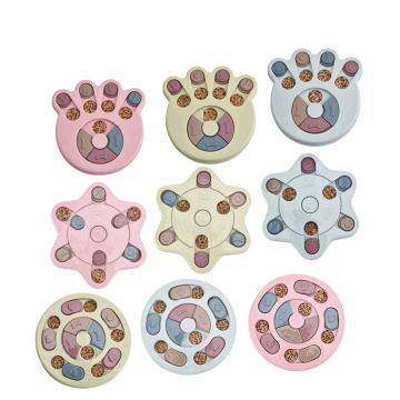 Interaktiver Slow Feeder Dog Bowl - Plattenspieler Pet IQ Trainer