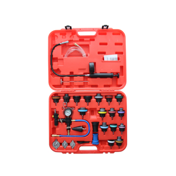 Tester di pressione del sistema di raffreddamento e kit master per spurgo del vuoto
