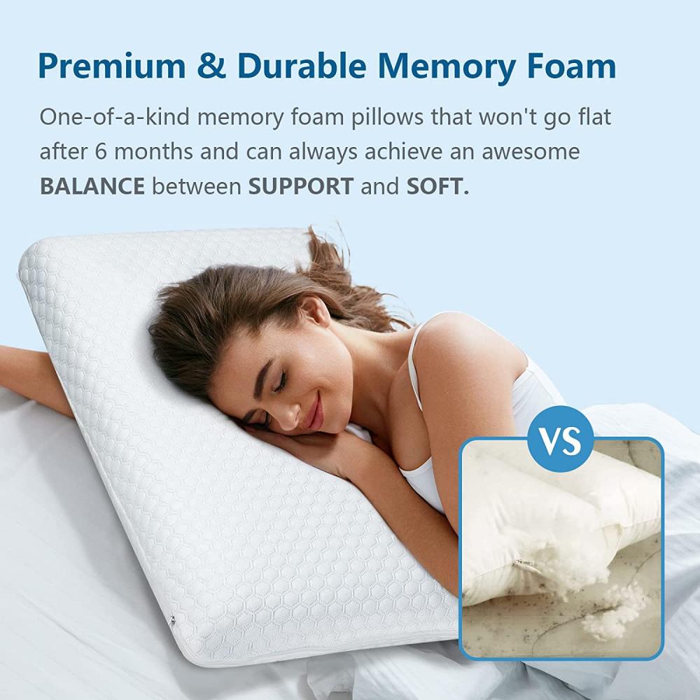 Gel Memory Foam Pillow385 Jpg